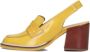 PERTINI Slingbacks Dames 32578 Maat: 39 5 Materiaal: Leer Kleur: Geel - Thumbnail 9