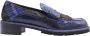 Pertini Stijlvolle Moccasin Loafers voor Vrouwen Blue Dames - Thumbnail 2