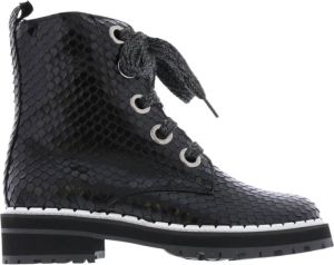 Pertini Lace-up Boots Zwart Dames