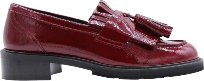 Pertini Mocassin Schoenen Red Dames - Foto 6