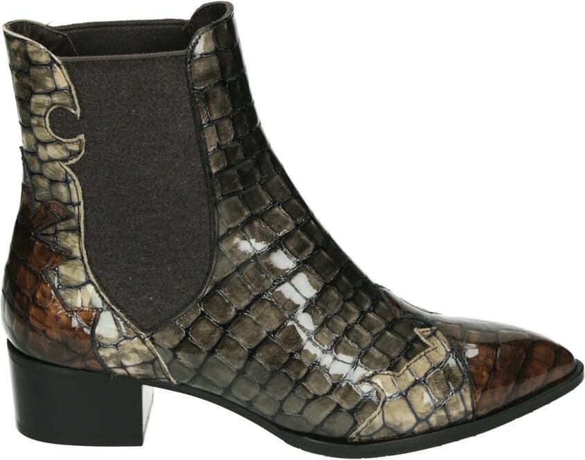 Pertini Westers Stijl Bruine Leren Laars