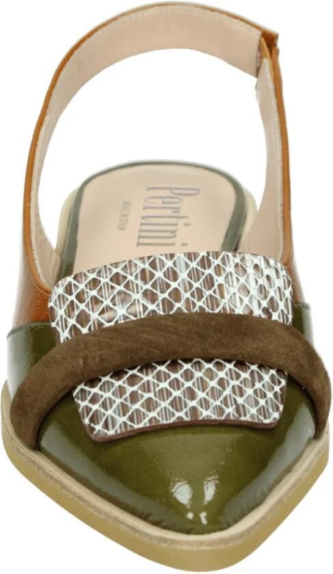 PERTINI Instappers Dames 35167 Maat: 38 Materiaal: Leer Kleur: Beige - Foto 12