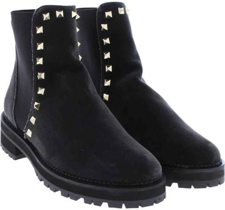 Pertini Studded Booty Velvet - Foto 2