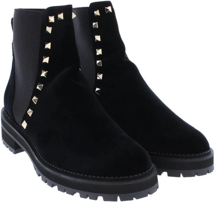 Pertini Studded Booty Velvet - Foto 2