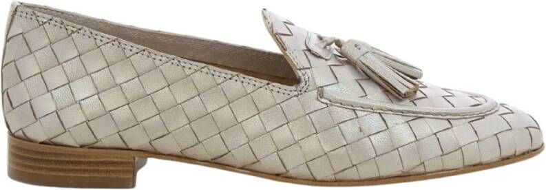 Pertini Platte Damesschoenen Platina