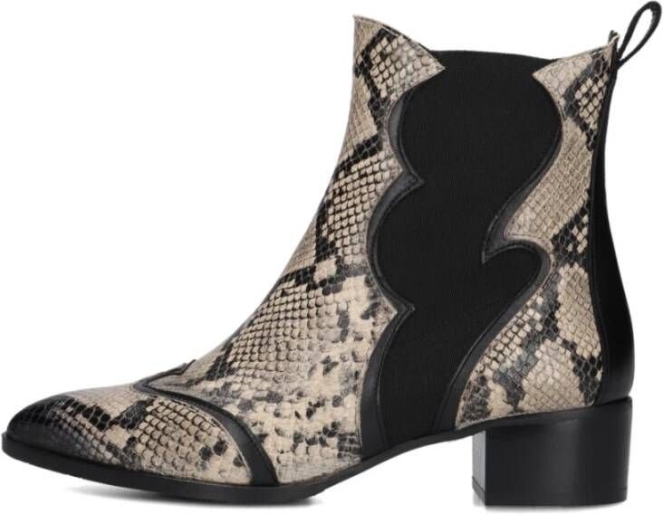 PERTINI Chelsea Boots Dames 33119 Maat: 39 Materiaal: Suède Kleur: Bruin - Foto 9