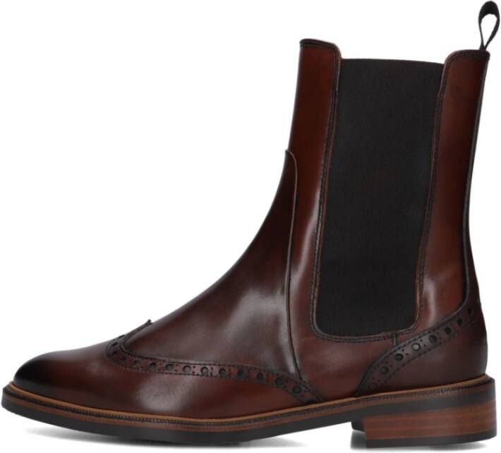 PERTINI Chelsea Boots Dames 32068 Maat: 42 Materiaal: Suède Kleur: Taupe - Foto 5