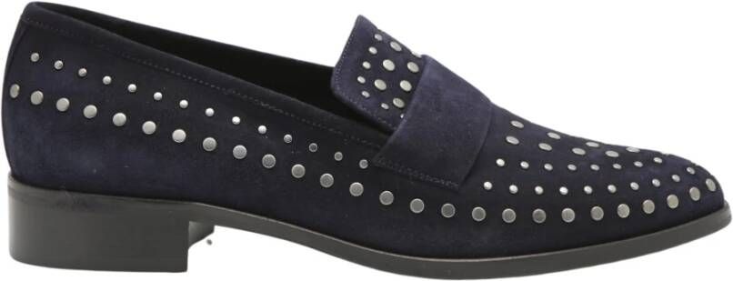 Pertini Studded Graphite Loafer Blue Dames