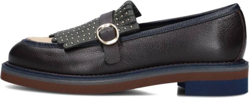 PERTINI Chelsea Boots Dames 33119 Maat: 39 Materiaal: Suède Kleur: Bruin - Foto 8