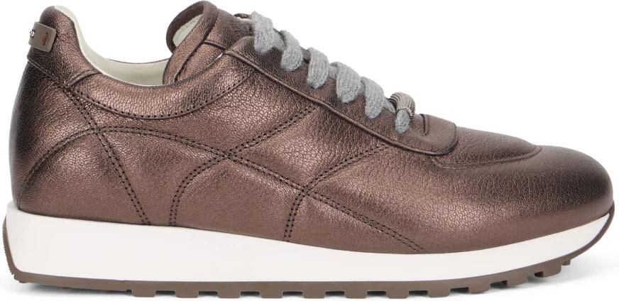 Peserico Gewatteerde Sneakers met Veters