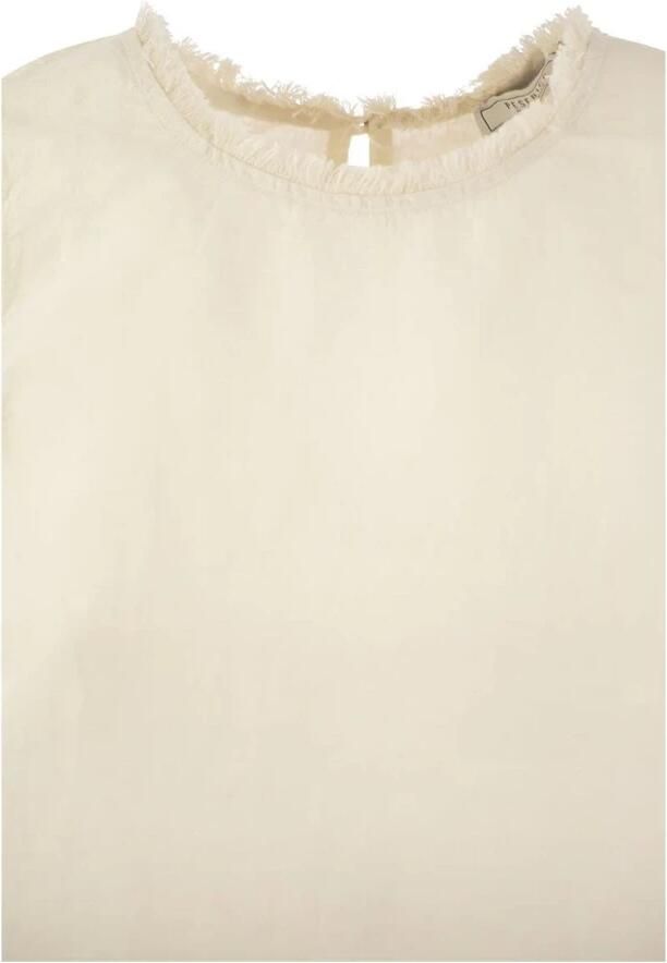 Peserico Mouwtjesloze Top met Franjes - Foto 2