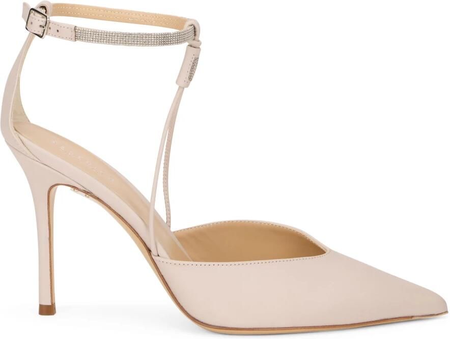 Peserico Puntneus Pump met Enkelbandje