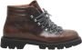 PESERICO Vintage-effect leren bergschoenen Brown Heren - Thumbnail 1