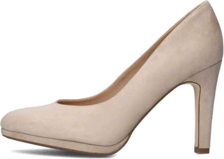 Peter Kaiser Beige Suède Pumps Model 72445