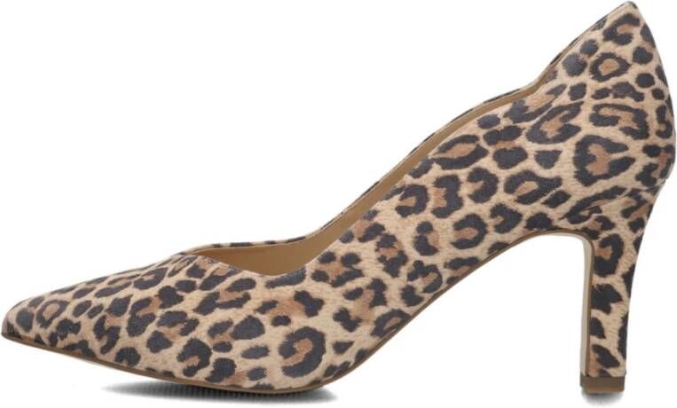 Peter Kaiser Elegante bruine suède pumps met puntneus - Foto 3