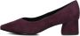 Peter Kaiser Dames Pumps Damesschoenen Suède Blokhak hoogte 48401 Paars + - Thumbnail 2