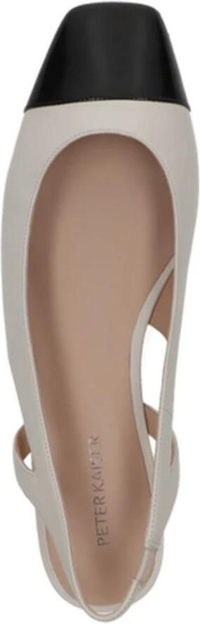 PETER KAISER Slingpumps zwart wolwit - Foto 10