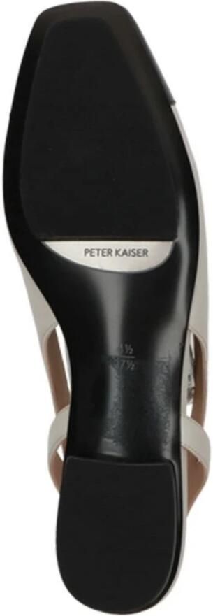 PETER KAISER Slingpumps zwart wolwit - Foto 8
