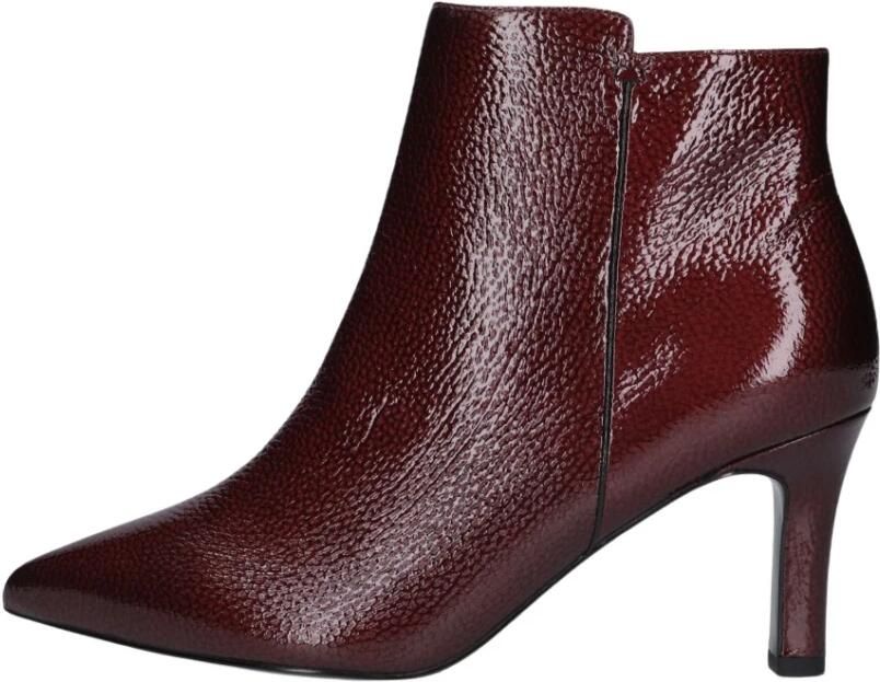 Peter Kaiser 75334 Enkellaarsjes Enkelboots met rits Dames Bordeaux - Foto 8