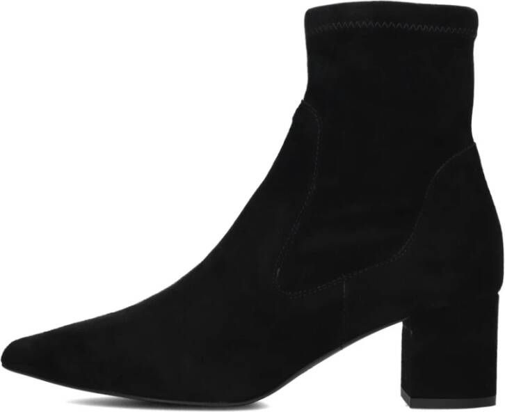 Peter Kaiser Zwarte Enkellaarzen Kira Black Dames