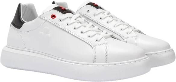 Peuterey Leren Sneakers White Heren