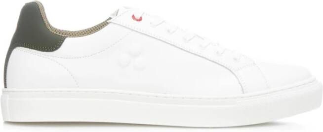 Peuterey Sneakers met contrasterende hiel Wit Heren