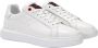 Peuterey Packard 02 Ped4721 Dames Leren Sneakers White Dames - Thumbnail 4