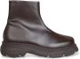 Phileo Vegan Leren Trucker Boots in Bruin Brown Heren - Thumbnail 1