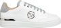Philipp Plein Effen Low-top Sneakers White Heren - Thumbnail 1