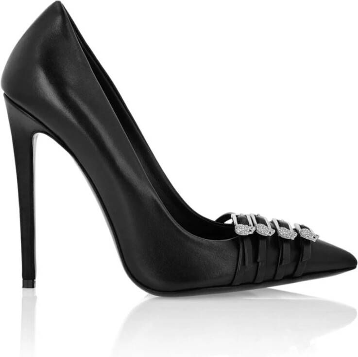 Philipp Plein Elegante High Heel Decollete Schoenen