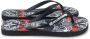 Philipp Plein Comfortabele Synthetische Rubberen Flip Flops Black - Thumbnail 2
