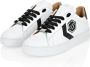Philipp Plein Hexagon Low-Top Leren Sneakers White Heren - Thumbnail 1