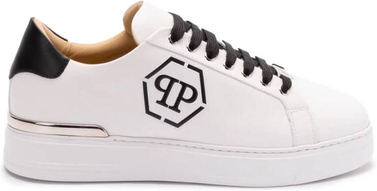 Philipp Plein Hexagon Veterschoenen Effen Patroon