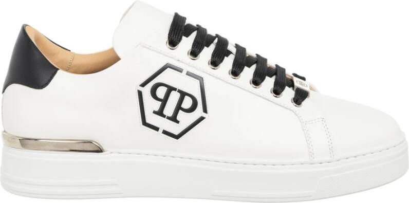 Philipp Plein Hexagon Veterschoenen Effen Patroon