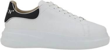 Philipp Plein Iconische Monogram Leren Sneakers met Gestructureerde Zool