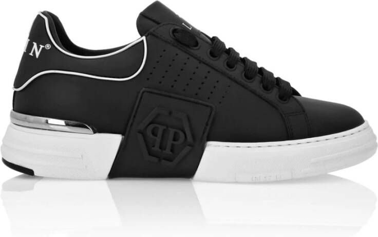 Philipp Plein Lage Sneakers in Zwart