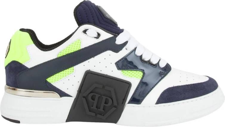 Philipp Plein Leren Lo-Top Sneakers