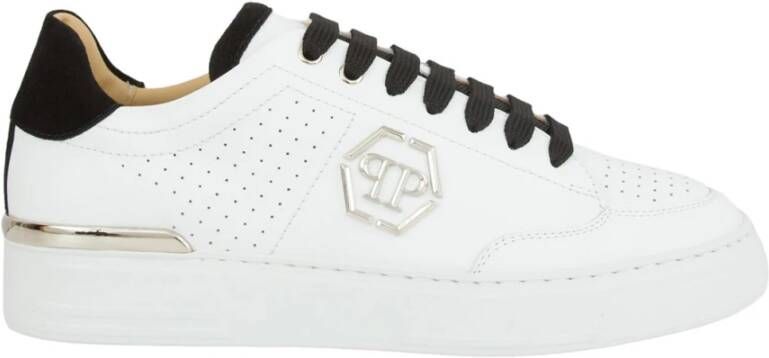 Philipp Plein Leren Lo-Top Sneakers