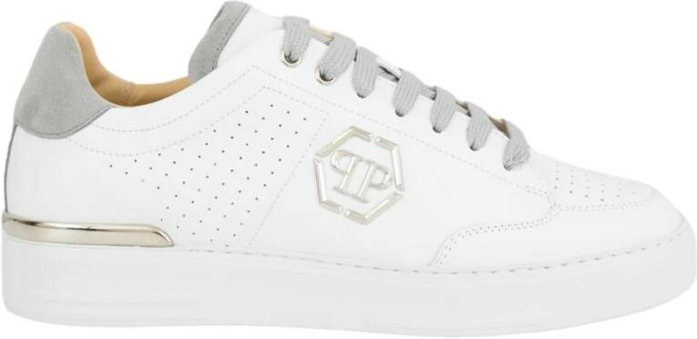 Philipp Plein Leren Lo-Top Sneakers