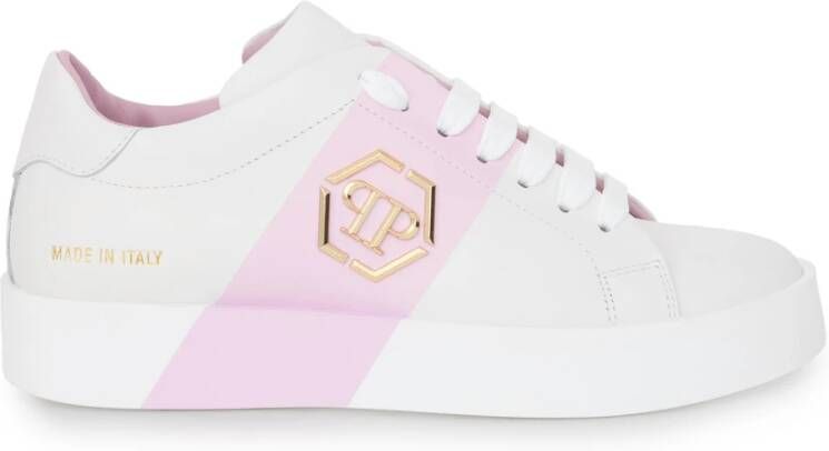 Philipp Plein Leren sneakers voor dames Paars Dames