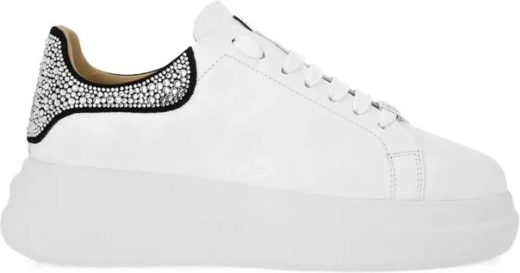 Philipp Plein Low Top Sneakers Monogram Strass
