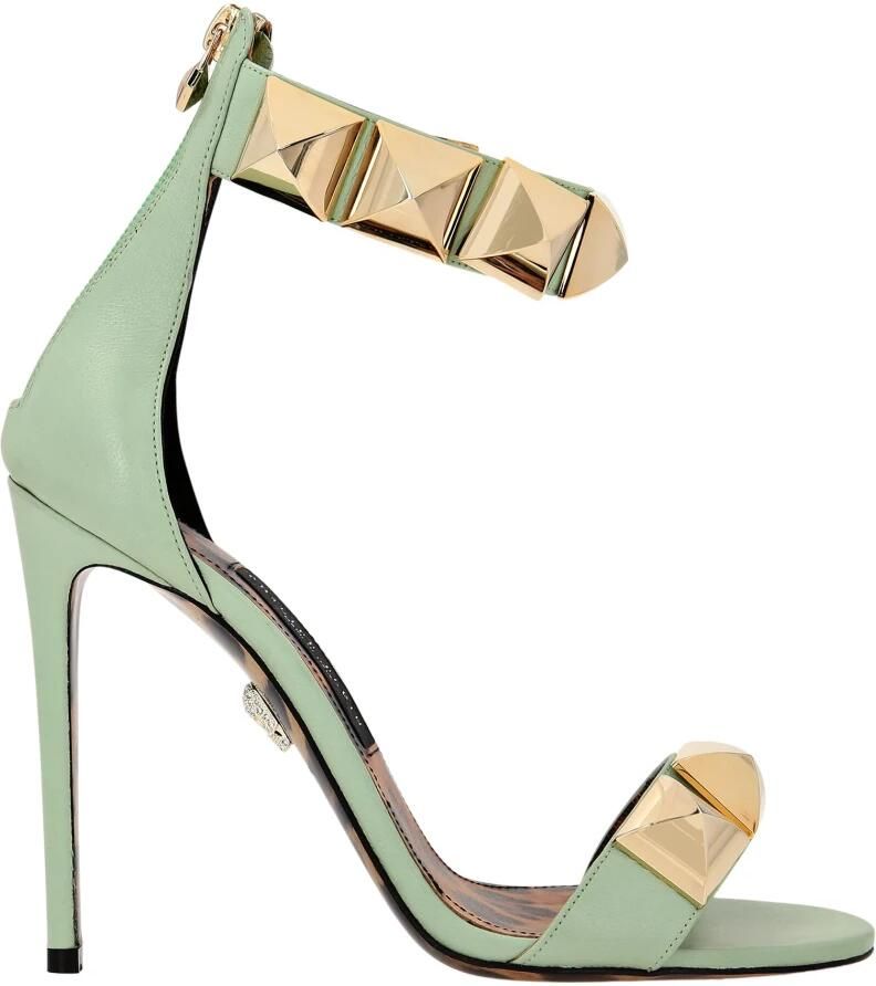Philipp Plein Ankle Strap Stud Sandals