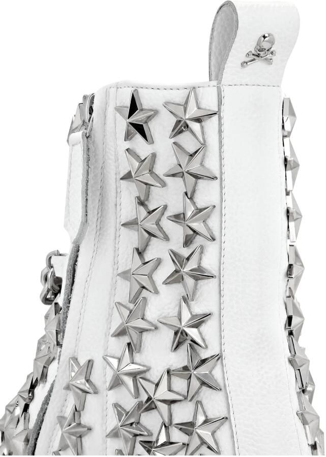 Philipp Plein Boots Mid Flat Stars