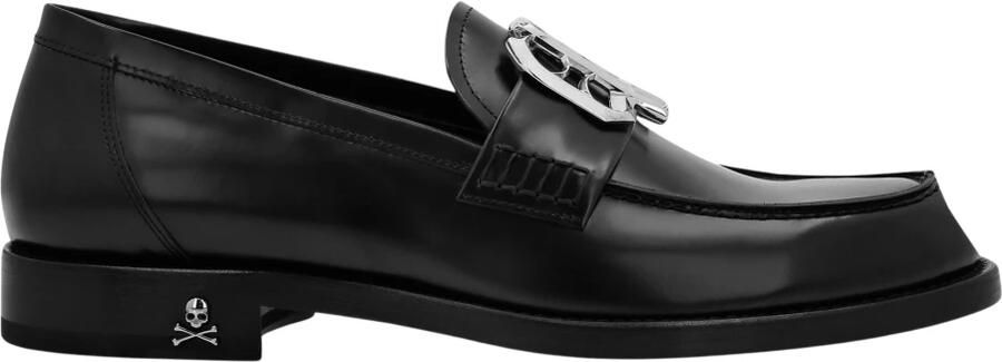 Philipp Plein Calf Skin Leather Moccasin
