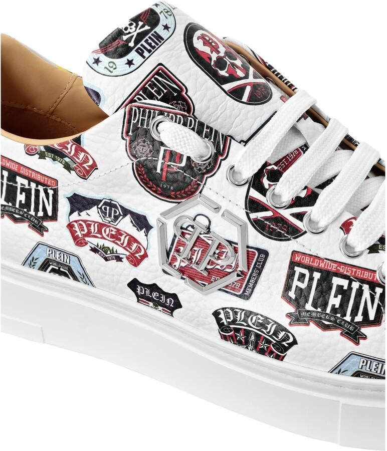 Philipp Plein Carson Patches Low-Top Sneakers