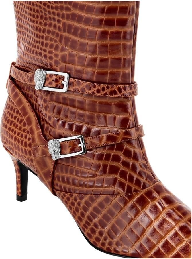 Philipp Plein Cocco Print Overknee Laarzen - Foto 2