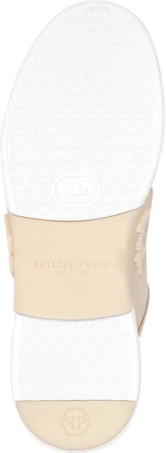 Philipp Plein Croco Printed Leather Lo-Top Sneakers Hexagon - Foto 2
