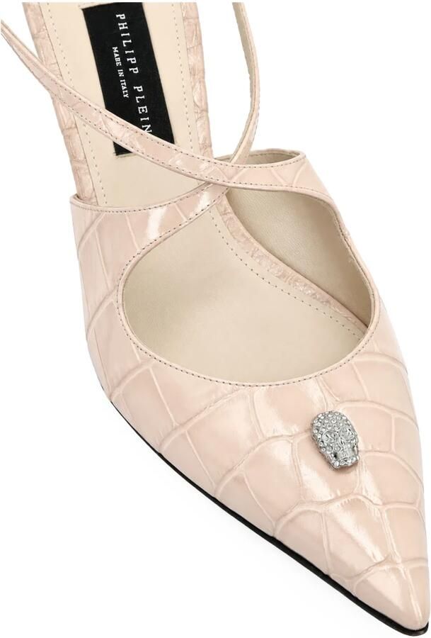 Philipp Plein Crossing Crocco-print Pumps - Foto 3