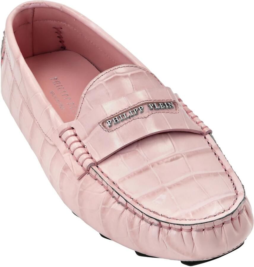 Philipp Plein Mocassins rosa zilver - Foto 3