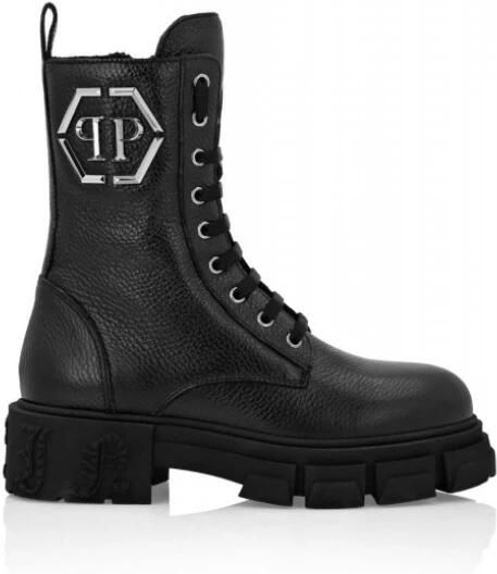 Philipp Plein Embossed Army Boot
